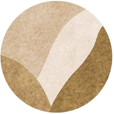 Rond Tapijt Scandinavische Stijl Eenvoudig en Veelzijdig Mat Kamer Decoratie Kleed Kaptafel Stoel Antislip Voetmat Huis Decoratie 40x40cm