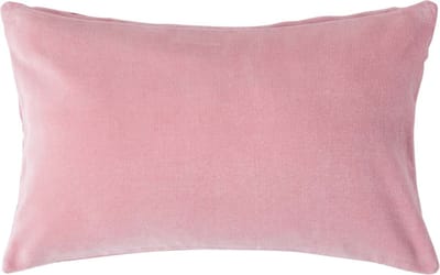 Homescapes Roze Fluwelen Kussenhoes 30 x 50 cm