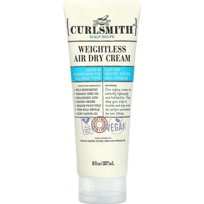 Curlsmith Weightless Air Dry Cream 237ml - CG methode - Curly Girl