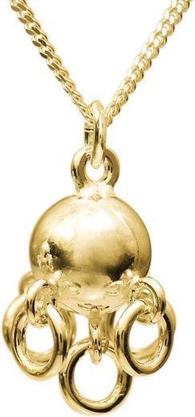AuBor ®. Hanger. Goud. Wiegbal 8 mm.