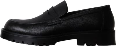 Lage leren mocassin