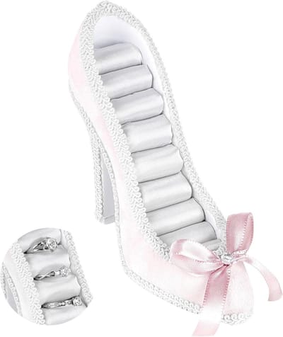 Sieradenhouder Hoge Hak - Sieraden Opberger - Sieraden Organiseren - Hoge Hak Vorm - 15 x 12 x 5 cm