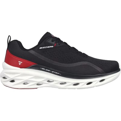 Skechers Glide Step Swift - Midio 232636-BKRD, Mannen, Zwart, Hardloopschoenen, maat: 41