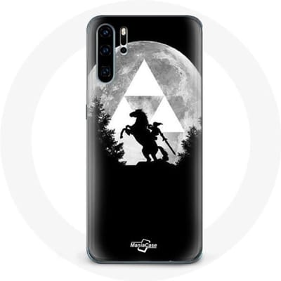 Coque pour Huawei P30 - Zelda - Souple - Noir - Protection - Mixte
