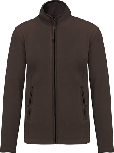 Kariban Microfleece met rits dames K907 - Chocolate - S