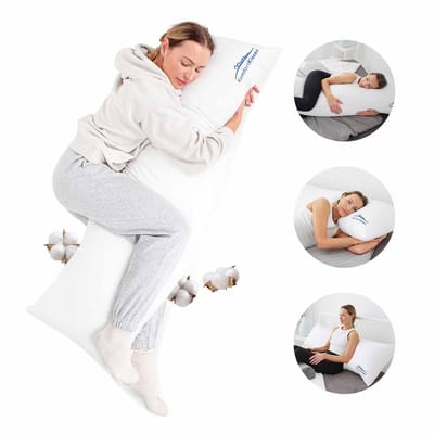 Ergonomisch Zijslaperkussen - Hoofdkussen - Slaapkussen - Hoogwaardig - Ondersteunt Gezonde Slaappositie - Vermindert Spanningen