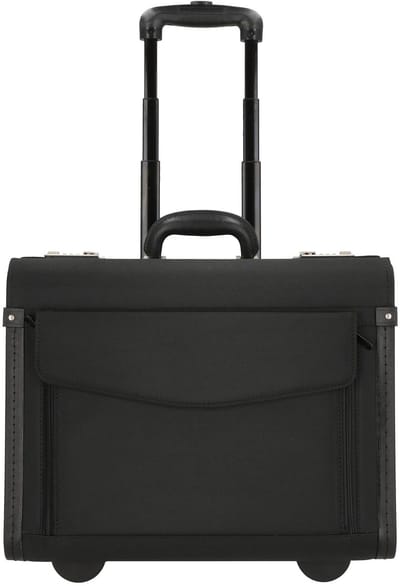 Dermata Pilotenkoffer Nylon 1340NY Zwart