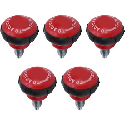 5 stuks Fitness Verstelknop Snelontgrendeling Veer Trekpen Knop Vervangingsonderdeel voor Fitness red