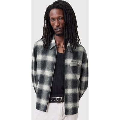 AllSaints Ellis Jacket Ink Taglia: M | Giacche leggere Outlet | Uomo
