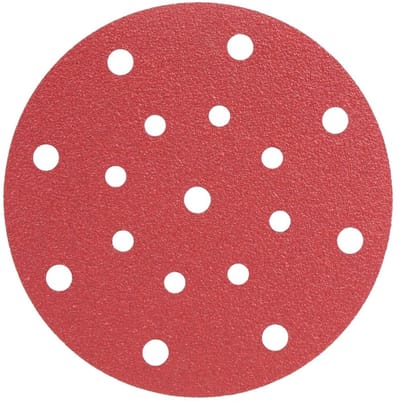 Radix - Schuurschijf - Pro - Klittenband 150 mm - P60 – 17 stofgaten (50 stuks)