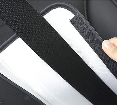 Gordelbeschermers Auto - Veiligheidskussens - Comfortabel Rijden - Zachte Wrijving - 2 Stuks - Blauw