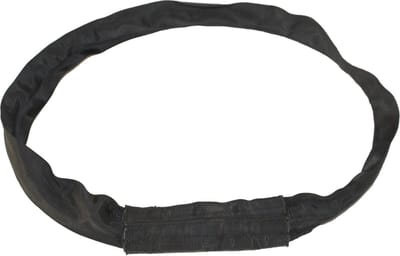 lightmaXX Rundschlinge WRS 20, schwarz 3m Nutzlänge, m. Stahleinlage - Laadlus