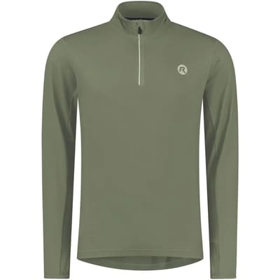 Rogelli Core Heren Hardloopshirt - Lange Mouw - Duimgat - Groen
