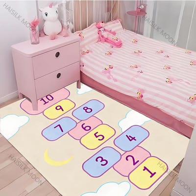 Hinkelpad Tapijt Nieuwe Release!Antislip Geluidsisolatie, Kleed voor Woonkamer Slaapkamer Kinderkamer Duurzame Machinewasbare Mat 40x60cm (16x24in)