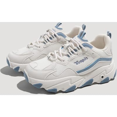 Mesh Papa Schoenen Sportschoenen Ademend Witte Schoenen Casual Leren Schoenen 40 gray