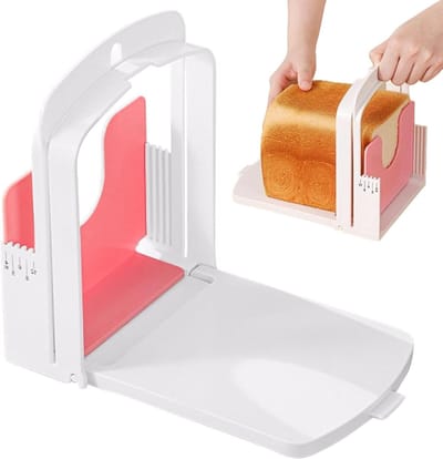 Broodsnijmachine - Bakgids - Zelf bakken - Verstelbare breedte - Tot 15 cm - Niet gespecificeerd