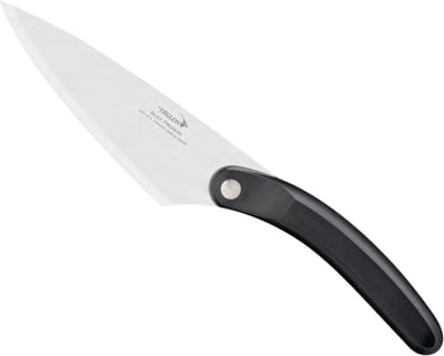 Déglon Breed keukenmes – ergonomisch handvat – roestvrij staal – 15 cm – zwart