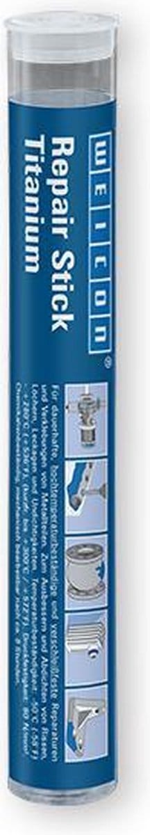 WEICON Repair-Stick "kneedbaar" Titanium - 115gr