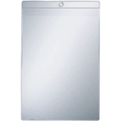 Insteekmap U-model Leitz Premium met ophangoog 0.20mm PVC A4 transparant 50 stuks