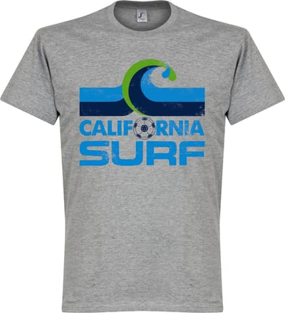 California Surf T-Shirt - Grijs - 4XL