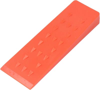 Velwig voor bomen - Zaagblok gereedschap - Veilig hout kappen - Hoge sterkte ABS - 10 inch - Oranje