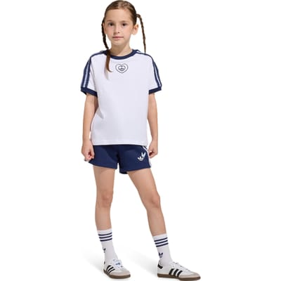 Adidas Disney Trainingspakken Peuter - Wit - Maat 117 - 122 CM - Katoen Jersey