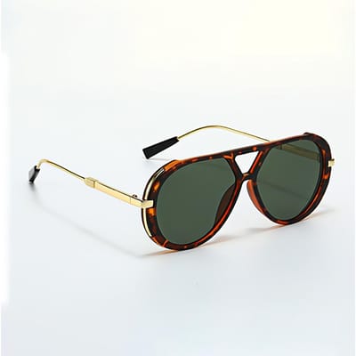 Nouveaux Lunettes de Soleil Style Mode pour Femmes Lunettes Femmes Verres Dégradés Marron Lunettes Décoratives Lunettes Femmes