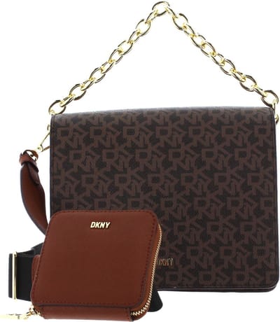 DKNY Schoudertas Otto Crossbody Mocha / Crml Bruine