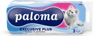 Paloma Toiletpapier Exclusive Plus 3-Laags 10 Rollen