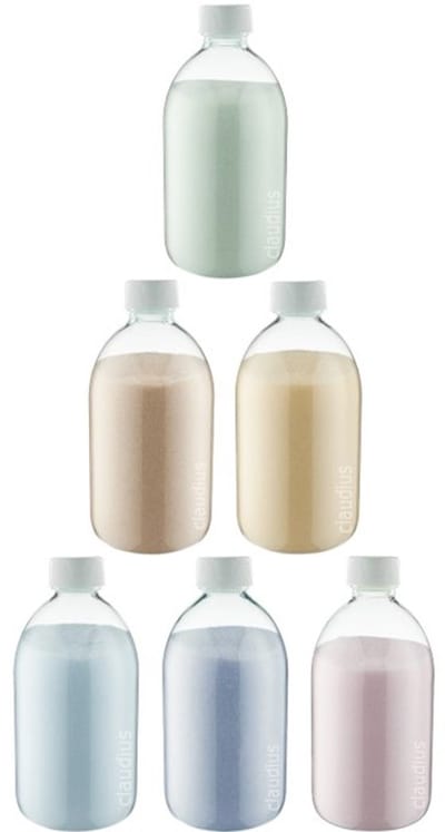 Scrubzout - 650 gram - set van 6 verschillende geuren - Witte Dop - Opium, Rozen, Vanille, Amandel, Eucalyptus en Lavendel - Hydraterende Lichaamsscrub - Cadeau