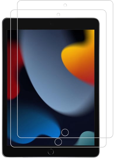 BixB Screenprotector Geschikt Voor iPad 10.2 2019/2020/2021 (7e/8e/9e Generatie) gehard glas tempered glass bescherming - 2 STUKS