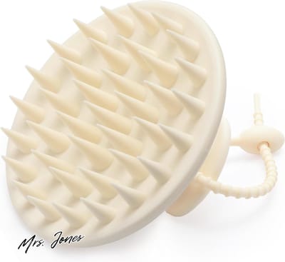 Mrs. Jones Hoofdhuid Massager Shampoo Borstel 100% Siliconen Hoofdhuid Scrubber voor Roos en Haargroei Hoofd Haar Massager Hoofdhuid Exfoliator Roos Kam voor Haar & Hoofdhuid Mannen Vrouwen Kinderen .