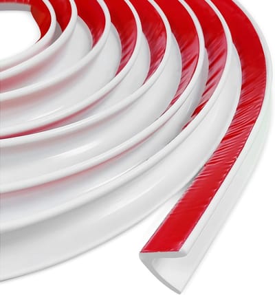 Zipper Rain Gutters voor voertuigen, rubberen druppelstrip en PVC regenstrip voor daken en boten