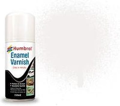 Humbrol Hobbyverf Enamel verf - #35 Varnish - Gloss - Enamel Spray Verf spuitbus - 150 ml