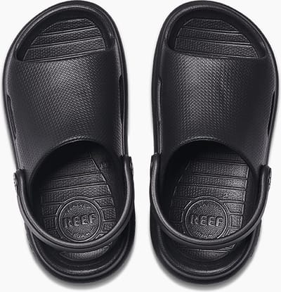 Reef Little Rio Slide black Jongens Slippers - Zwart - Maat 26