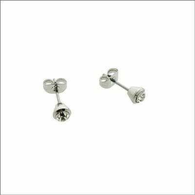 Aramat Jewels | Oorbellen | Stijlvolle Transparant Kristal Oorbellen | | | | | | | Verkleurd niet