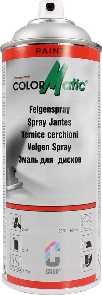 Colormatic Velgenlak in Spuitbus - Zilver ZG