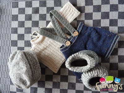 Haakpakket XXL Funny kledingset Vintage Grandpa
