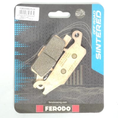 Remblokken Ferodo voor Quad Yamaha 700 Yfm G Grizzly 2007 tot 2018 achteraan Nieuw
