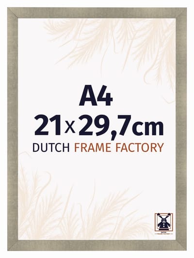 Fotolijst A4 21x29,7 cm - MDF - Goud Antiek - Praag