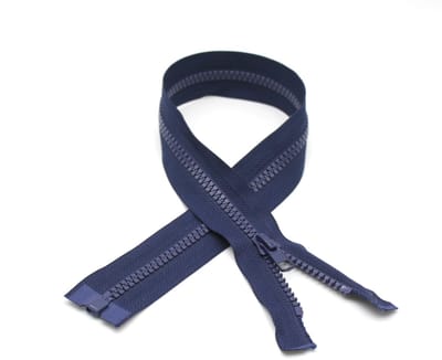 Barcelona Open ritssluiting, jas, verpakking van 10 stuks, 70 cm, nummer 5, marineblauw, ritssluitingen per meter om te naaien, ritssluitingen voor jassen, broeken, tassen, jeans, mantels, rugzak