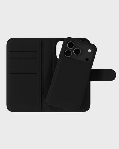 Holdit Wallet Case Magnet Plus voor de Apple iPhone 17 Pro - Zwart