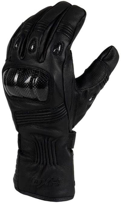 MOTOBLOUZ Motor Handschoenen KABEL V2 Mannen XXXL Winter Zwart CE-gekeurd