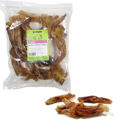 Qwisple Paarden Achillespees - Natuurlijke Hondensnacks - Paard - 1000 gr