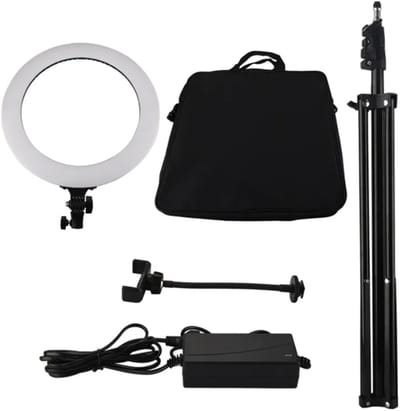 Professionele 18 Inch Ringlamp met LED Verlichting en Touch Bediening voor Vloggers
