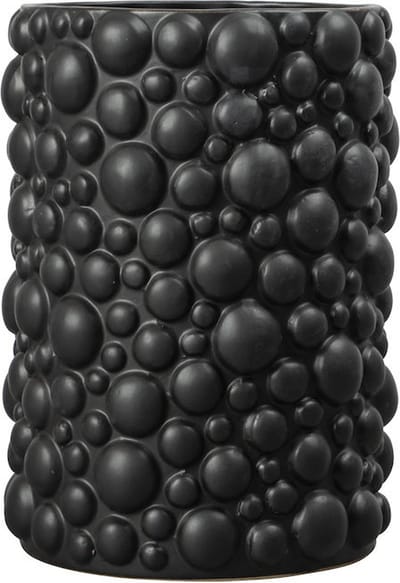 ByOn - Celeste Bloemenvaas Zwart - 24 cm