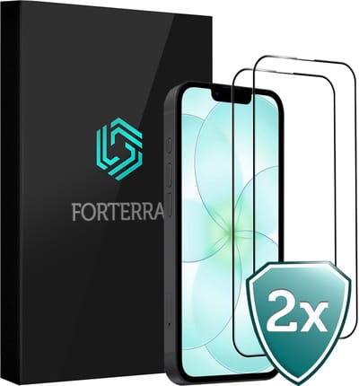 Screenprotector 2 Stuks - Geschikt voor Apple iPhone 17e - Full Cover - Beschermglas - Gehard Glas - Tempered Glass - Screen Protector