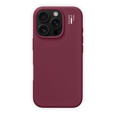 iDeal of Sweden Silicone Case geschikt voor MagSafe geschikt voor iPhone 16 Pro Max - Fine Wine