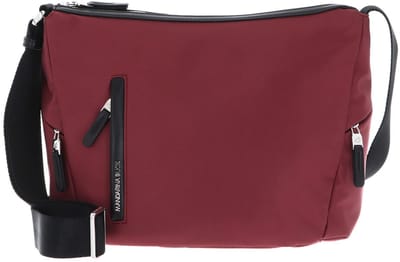 MANDARINA DUCK schoudertas Hunter Crossover Grape donkerrood