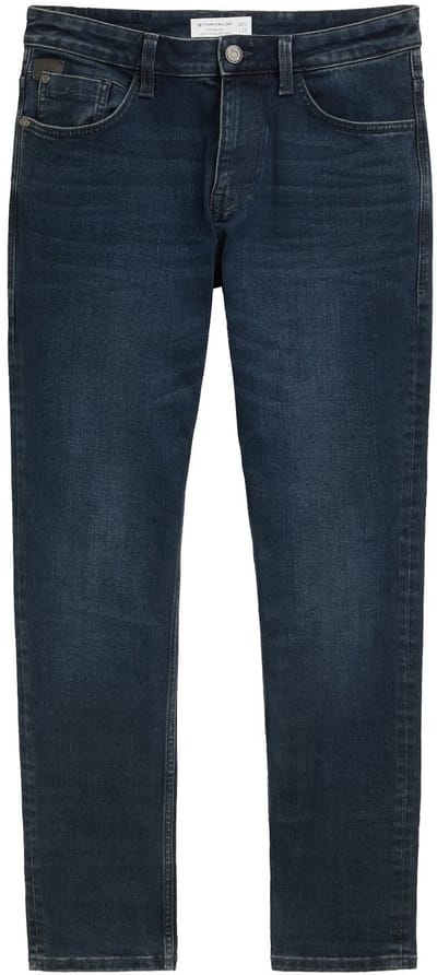 Tom Tailor - TTJOSH REGULAR SLIM-jeans - Maat 32/36 - dark stone blue black denim